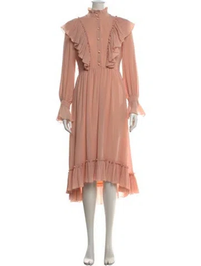 Pre-owned See By Chloé Midi Length Dress In Neutrals