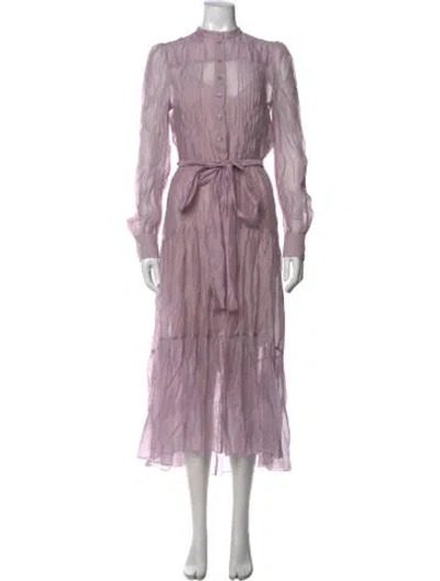 Pre-owned See By Chloé Midi Length Dress In Purple