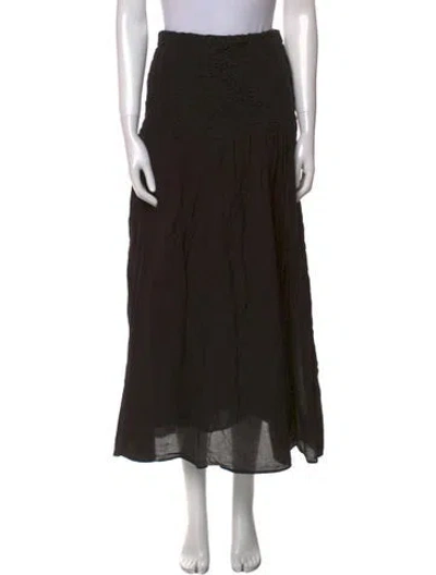 Pre-owned See By Chloé Midi Length Skirt In Black