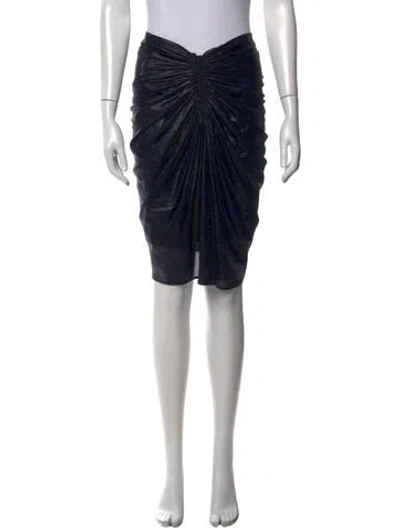 Pre-owned See By Chloé Midi Length Skirt In Blue