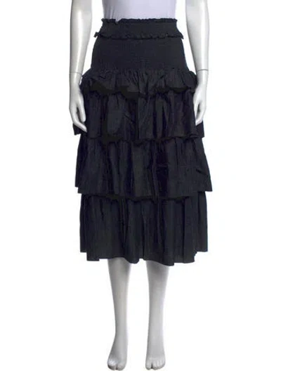 Pre-owned See By Chloé Midi Length Skirt In Blue