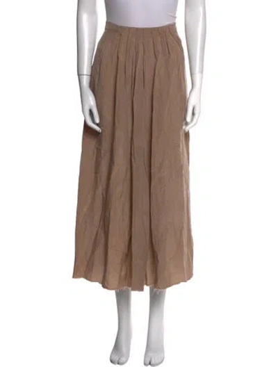 Pre-owned See By Chloé Midi Length Skirt In Neutral