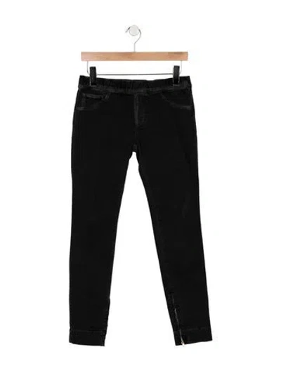 Pre-owned See By Chloé Mid-rise Skinny Leg Jeans In Black