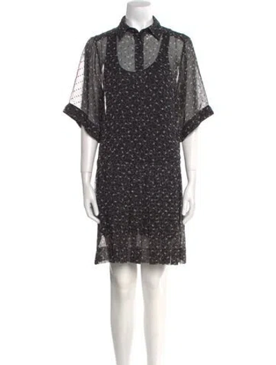 Pre-owned See By Chloé Mini Dress In Black