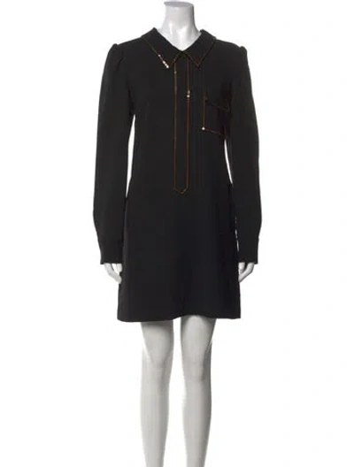 Pre-owned See By Chloé Mini Dress In Black