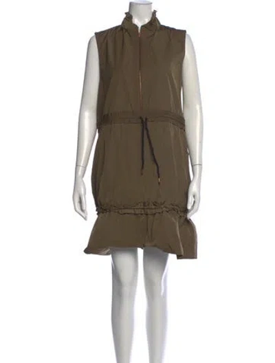 Pre-owned See By Chloé Mini Dress In Green