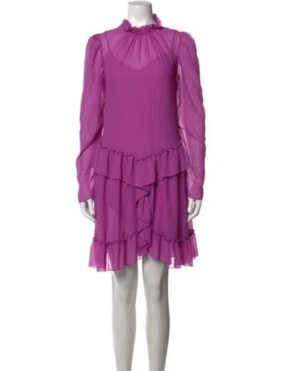 Pre-owned See By Chloé Mini Dress In Purple
