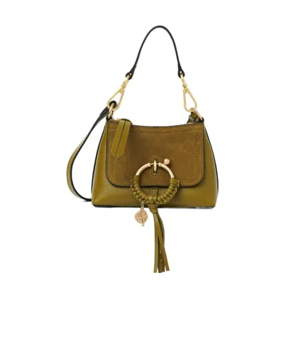 See By Chloé Mini Joan Crossbody Bag In Green
