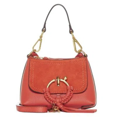 See By Chloé See By Chloe Mini Joan Crossbody Bag In Orange