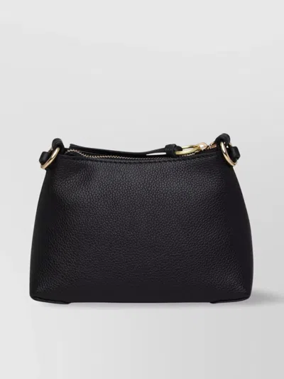 See By Chloé Mini Leather Crossbody Bag In Black