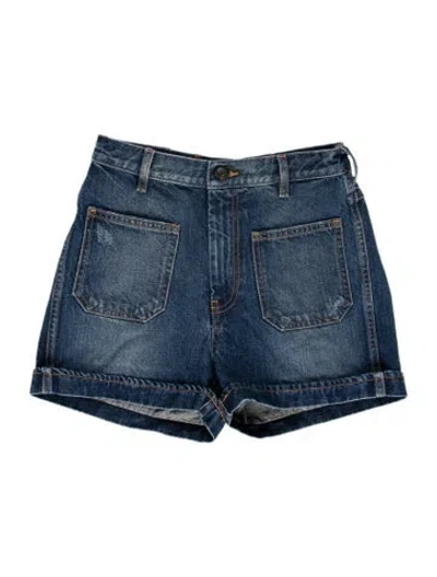 Pre-owned See By Chloé Mini Shorts In Blue