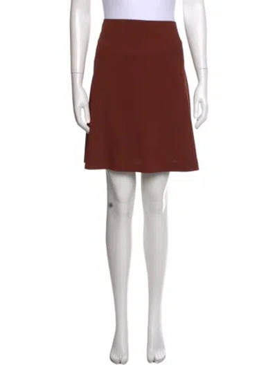 Pre-owned See By Chloé Mini Skirt In Brown
