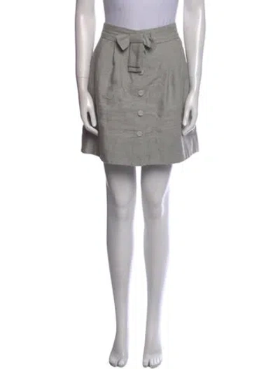 Pre-owned See By Chloé Mini Skirt In Gray