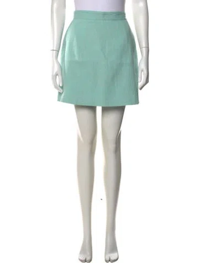 Pre-owned See By Chloé Mini Skirt In Green