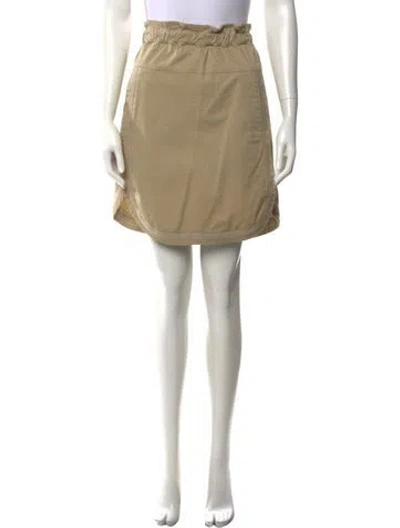 Pre-owned See By Chloé Mini Skirt In Neutrals