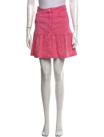 Pre-owned See By Chloé Mini Skirt In Pink
