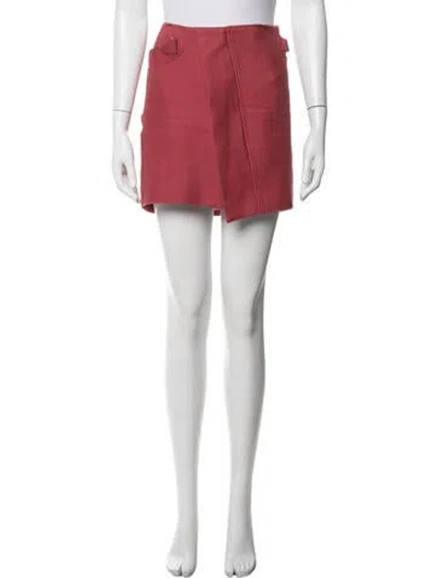 Pre-owned See By Chloé Mini Skirt In Red