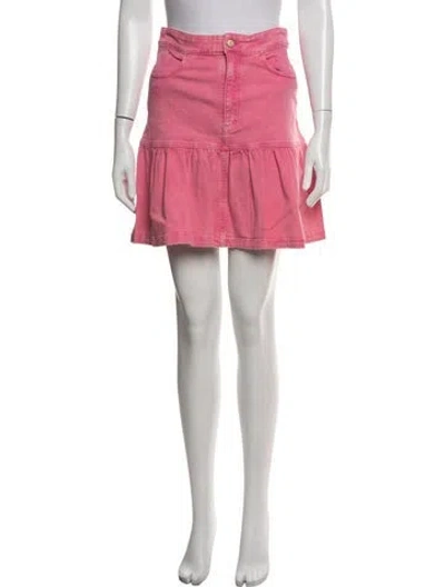 Pre-owned See By Chloé Mini Skirt W/ Tags In Pink