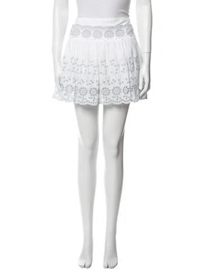 Pre-owned See By Chloé Mini Skirt In White