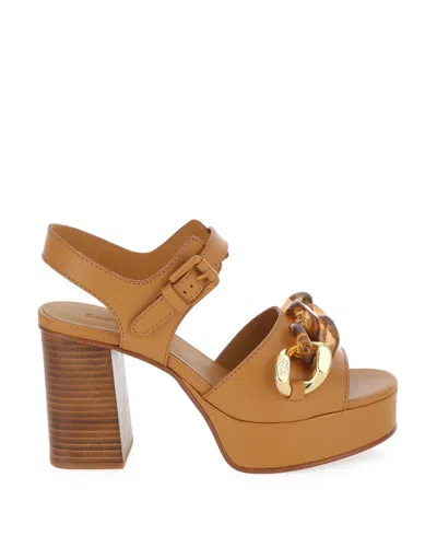 See By Chloé Monyca Platform Sandals In Brown