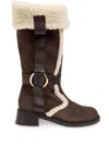 See By Chloé New Ring Boots In Brown