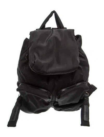 Pre-owned See By Chloé Nylon Backpack In Black