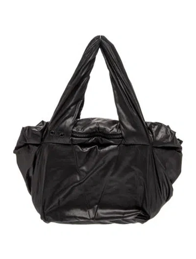 Pre-owned See By Chloé Nylon Top Handle Bag In Black