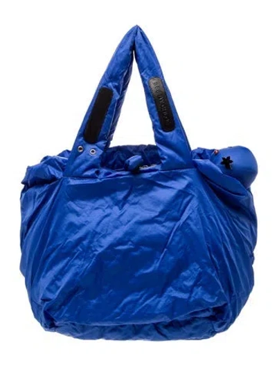 Pre-owned See By Chloé Nylon Tote In Blue
