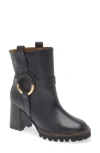 See By Chloé See By Chloe See By Chloe Hana Leather Boots In Black Vegannappapu