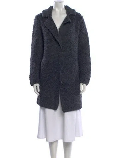 Pre-owned See By Chloé Open Front Sweater In Blue