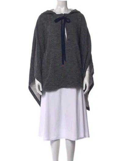 Pre-owned See By Chloé Open Front Sweater In Blue