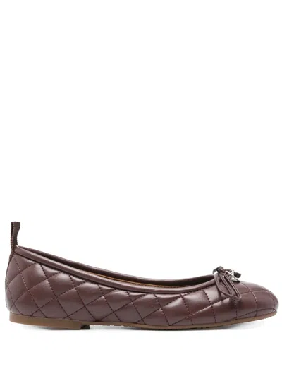 See By Chloé Padded Ballerina Shoes In Brown