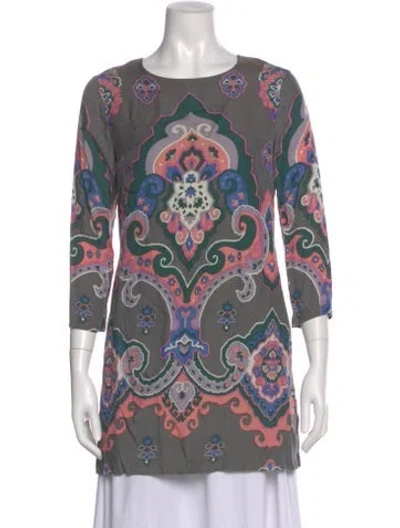 Pre-owned See By Chloé Paisley Print Mini Dress In Multi
