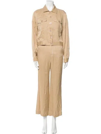 Pre-owned See By Chloé Pant Set In Neutral