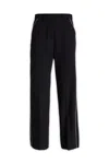See By Chloé City Fluid Pants Black Size 4 100% Polyester In 4c3