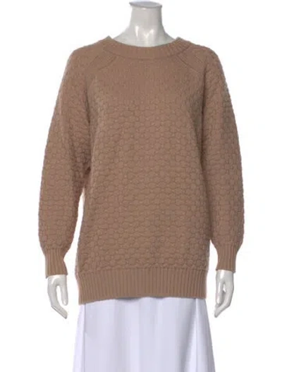 Pre-owned See By Chloé Patterned Crew Neck Sweater In Neutrals