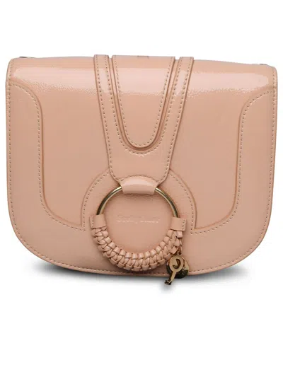 SEE BY CHLOÉ SEE BY CHLOÉ PINK PATENT LEATHER BAG