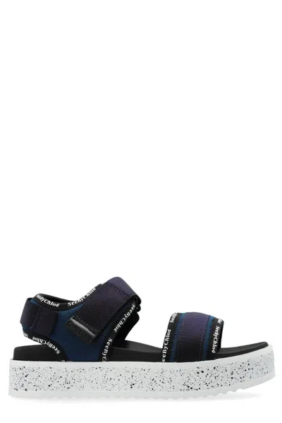 See By Chloé Pipper 45mm Flatform Sandals In Black