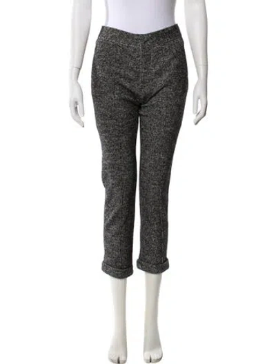 Pre-owned See By Chloé Plaid Print Straight Leg Pants In Multi