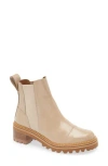See By Chloé Womens Suede Pull On Chelsea Boots In Biscotto