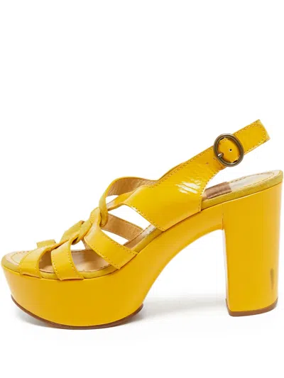 Pre-owned See By Chloé  110mm Leather Platform Sandals