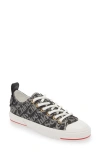 SEE BY CHLOÉ PRINTED CANVAS LOW TOP SNEAKER