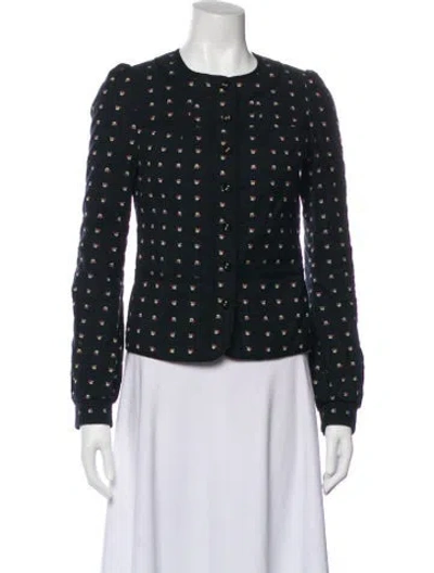 Pre-owned See By Chloé Printed Evening Jacket In Multi
