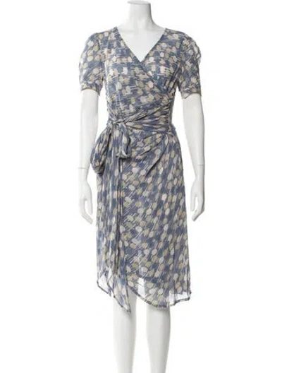 Pre-owned See By Chloé Printed Midi Length Dress