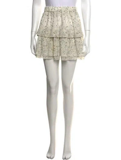 Pre-owned See By Chloé Printed Mini Skirt In Neutrals