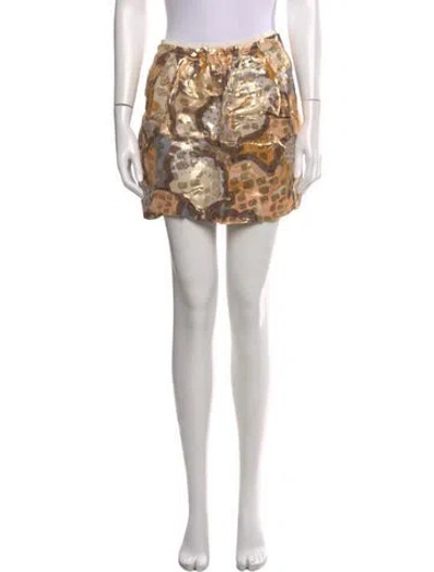 Pre-owned See By Chloé Printed Mini Skirt W/ Tags