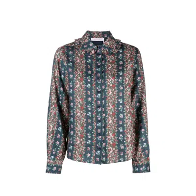 See By Chloé Printed Shirt In Multicolor