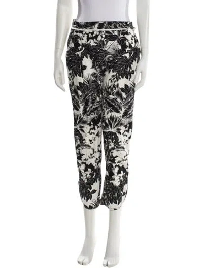 Pre-owned See By Chloé Printed Straight Leg Pants In Multi