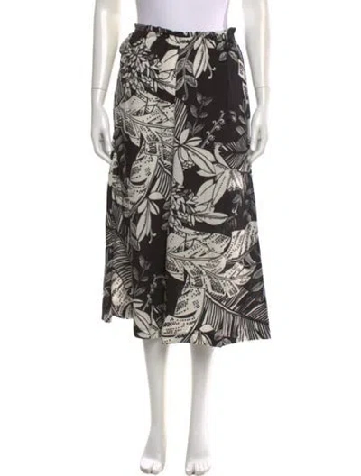 Pre-owned See By Chloé Printed Wide Leg Pants In Multi