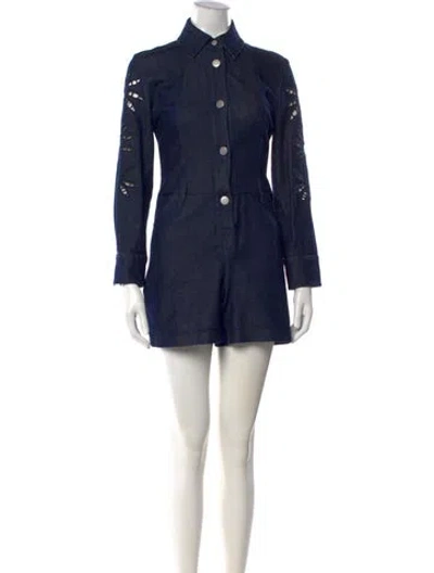 Pre-owned See By Chloé Romper In Blue